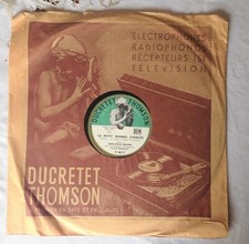 Disque Ducretet Thomson 25 cm