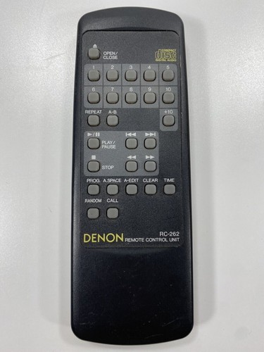 Télécommande denon 262 cd - télécommande, rc-262