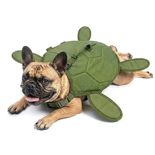 Turtle dog life jacket - turtle,