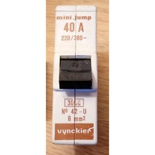 1x 40A disjoncteur fusible automatique à broches 40A 220/380V