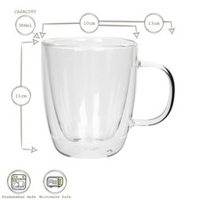 2x 386ml Ensemble de Tasses à