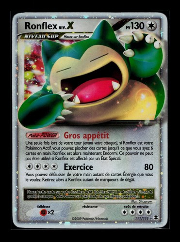 Carte pokémon ronflex niv - carte,