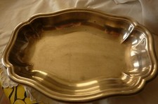 Légumier plat creux en métal