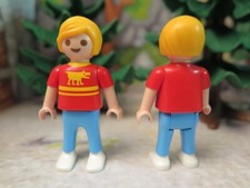 garçon enfant blond tee shirt chien zoo 4851 jeux 5024 ferme 6140 PLAYMOBIL