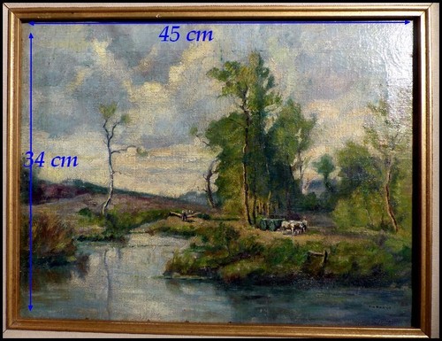 Ecole barbizon paysage - ecole, de
