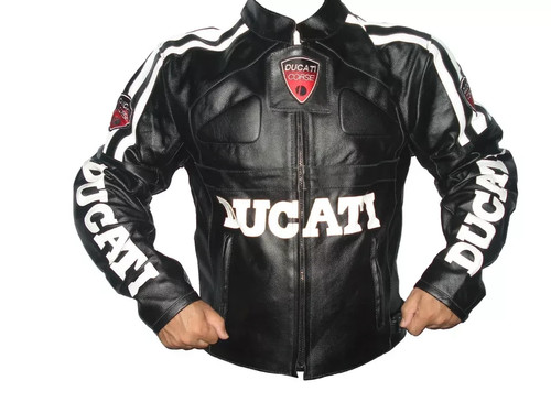 Hommes blouson cuir ducati - blouson,