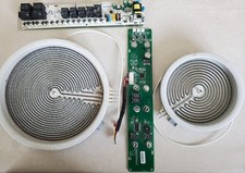 Alimentation, commande, 2 foyers pour plaque vitrocéramique GETECH GTV3Z5300B