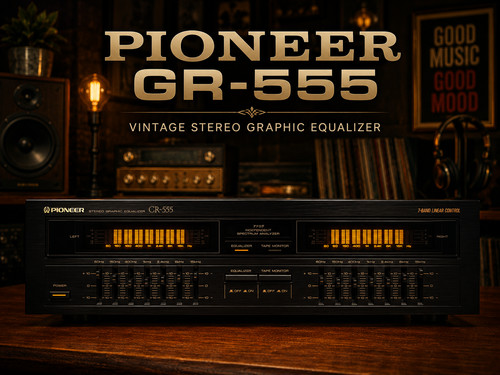Pioneer 555 rare - gr-555, 🌈rare🌈