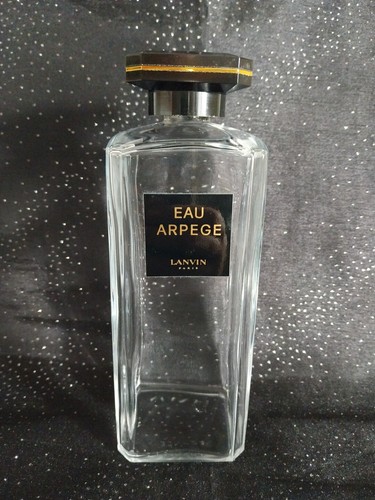 Grand flacon verre parfum - flacon, en