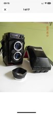 Yashica Mat 124G objectifs yashinon f3.5 / 80mm + housse en cuir et pare soleil