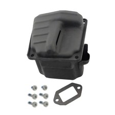 Silencieux double port pour