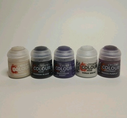 Citadel paint lot tyranid 5 - paint,