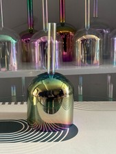 Bol chantant en cristal de