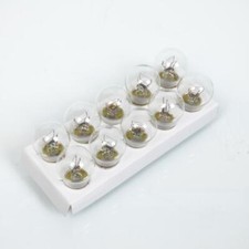 Ampoule blanche 6V 21/5W Bilux culot BAY15d Vicma pour moto auto cyclo par 10