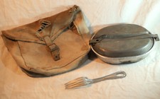 US ARMY Etui gamelle M 1928 + fourchette - british made - ref EVR24EUS001