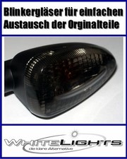 Clignotant noir verres - verres, moto