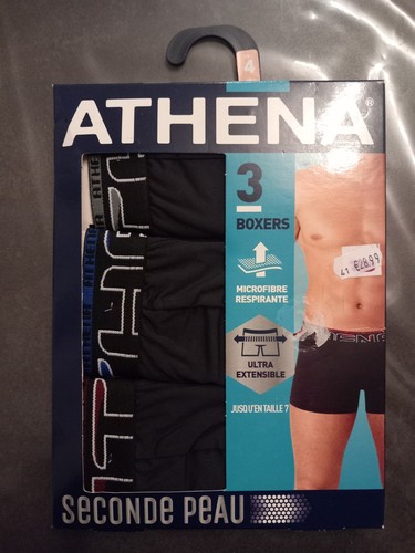 Boxer homme athena lot 3 - lot, de