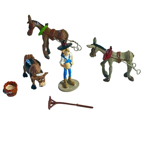 Figurine plomb lucky luke - figurine, en