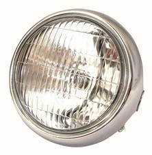 PHARE ROND 140 MM CHROME /