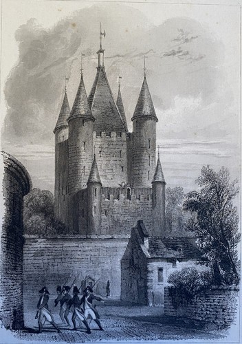 Gravure ancienne vue - gravure,