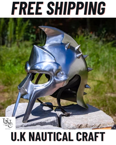 Casque gladiateur romain en - romain,