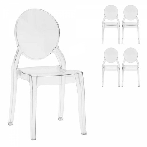 Chaise empilable en - x, 4