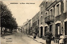 CPA AK ANDRÉZIEUX - La Place