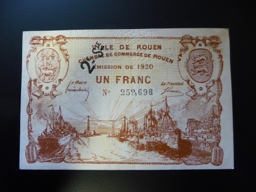Billet necessite franc - necessite, 1
