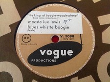 78 RPM MEADE LUX LEWIS -