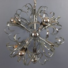 Lustre Métal Chromé Sputnik
