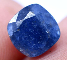 Saphir Ceylan Bleu Naturel 3,20 CT Certifié Non Traité Pierre Précieuse Loose