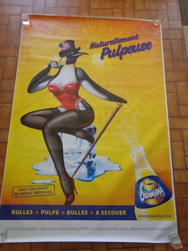 Grande affiche publicitaire - grande,