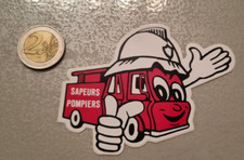 Autocollant camion Sapeurs Pompiers 1
