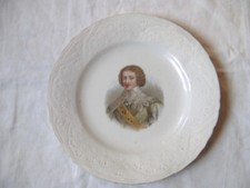 assiette ancienne SAINT AMAND LEBACQZ BOUCHARD Cinq Mars