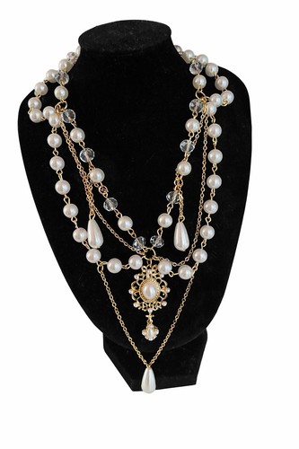 Collier perles très chic - collier,