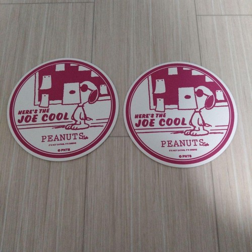 Lot sous verres snoopy - lot, sous-verres