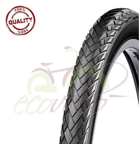 Pneu noir pour vélo - noir,