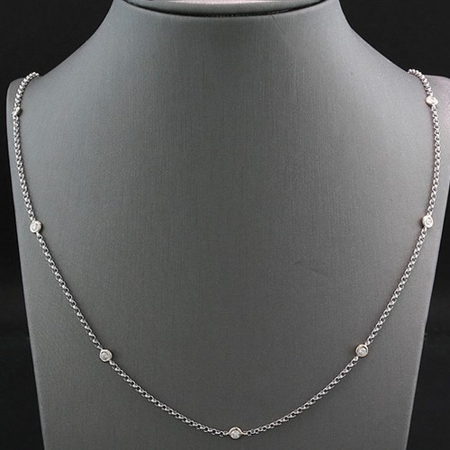 Collier chaîne diamant - collier,
