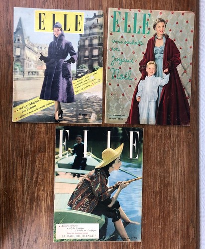 Revue elle magazine année - 3x,