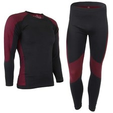 sous vêtement Thermique Homme Tenue Fonctionnel Ensemble Ski Chaud Flexible R...