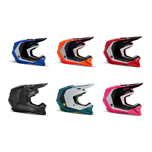 Casque motocross fox v1 - casque,