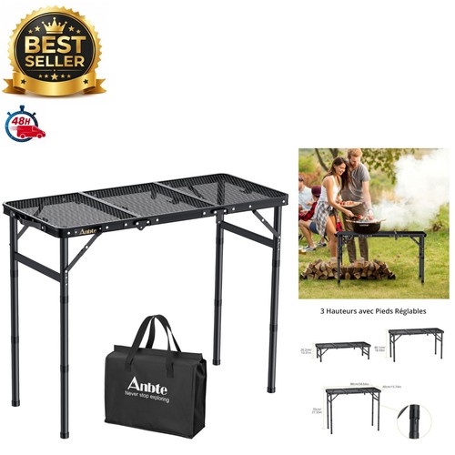 Table barbecue pliante - de,