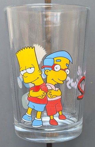 Verre moutarde the simpsons - verre,