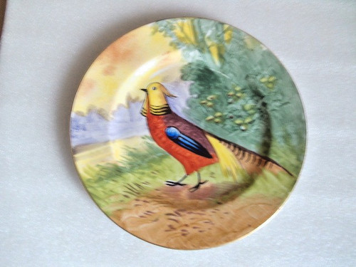 Ancienne assiette porcelaine
