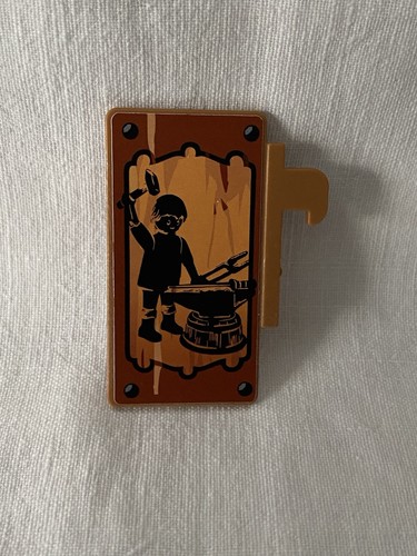 Playmobil pancarte forgeron - playmobil,