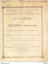 Panorama 1914 n° 16 Guerre