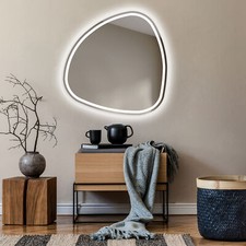 Miroir asymétrique avec LED