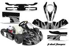 Autocollants Graphiques De Karting Pour JR CRG Cadet Bambino TRIBALFLAMES S K