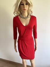 Robe rouge avec manches 3/4 Morgan taille S jamais portée 