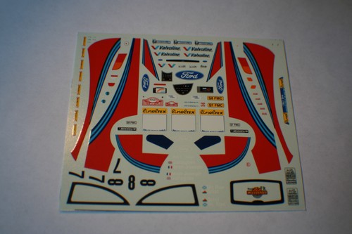Decal ford focus wrc - 1/43,